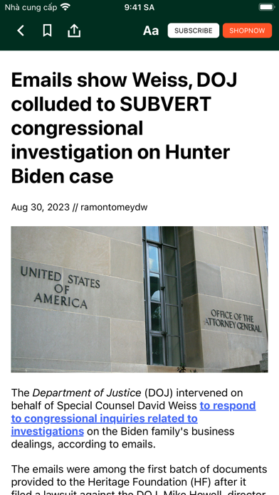 NaturalNews APP screenshot 1