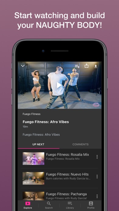 Naughty Girl Fitness screenshot 1