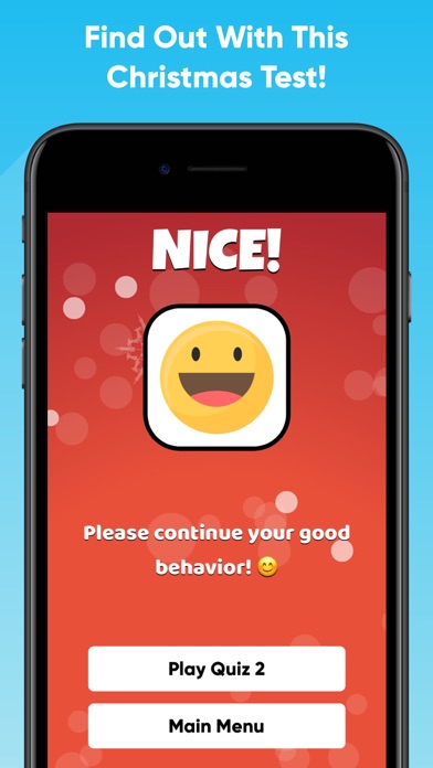 Naughty Or Nice Christmas Quiz screenshot 2