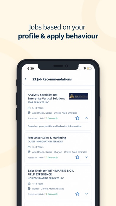 Naukrigulf Job Search App screenshot 7