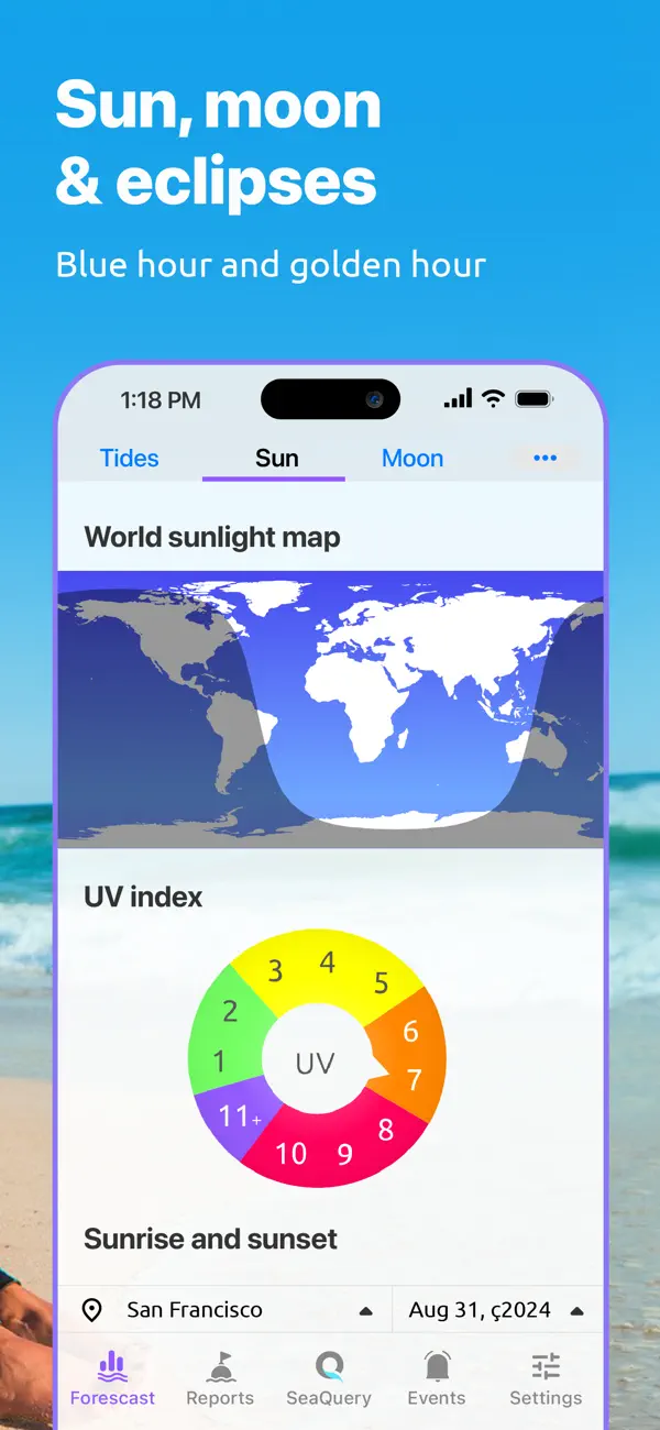 Nautide: Tides, Wind, Waves + screenshot 2