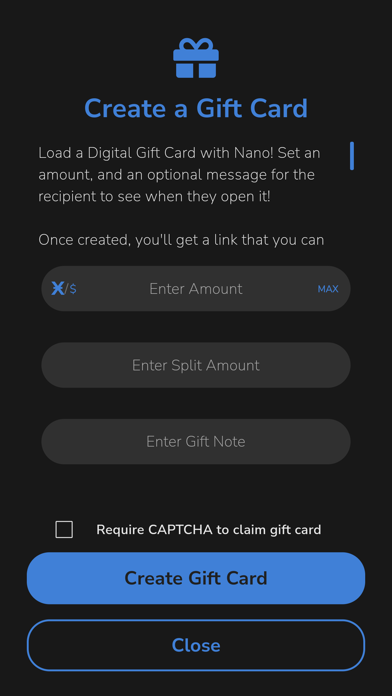 Nautilus - NANO Wallet screenshot 1