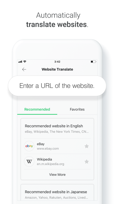 Naver Papago - AI Translator screenshot 1