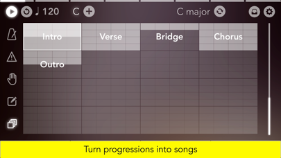 Navichord Lite chord sequencer screenshot 2