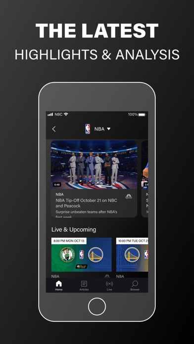 NBC Sports screenshot 2