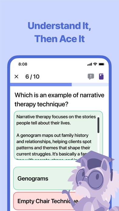 NCE Exam Prep 2026 | EZPrep screenshot 9