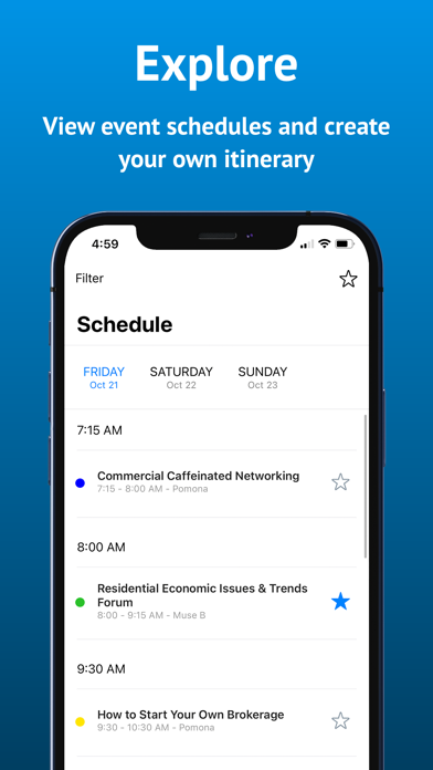 NCPHA Conference App screenshot 3