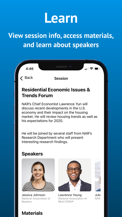 NCPHA Conference App screenshot 2
