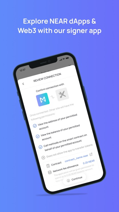 NEAR Mobile - Crypto Wallet screenshot 1