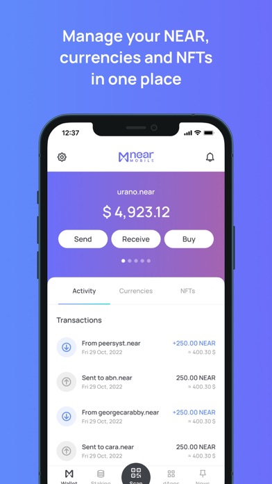 NEAR Mobile - Crypto Wallet screenshot 5