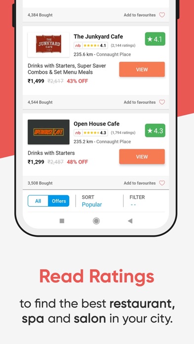 nearbuy - the lifestyle app screenshot 1