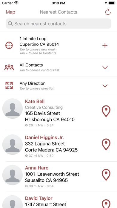Nearest Contacts screenshot 4