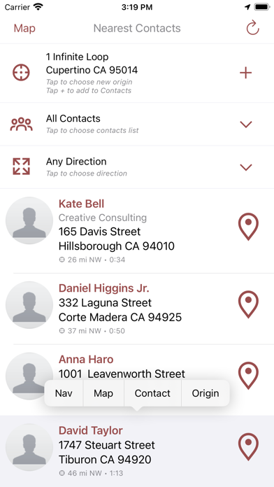 Nearest Contacts screenshot 3