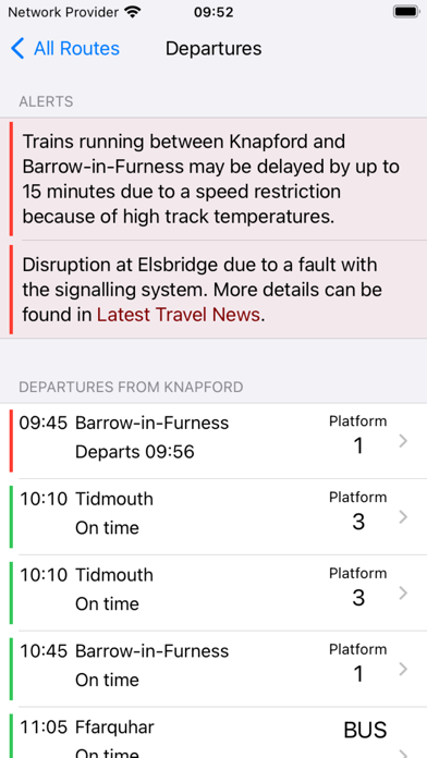 Nearly Departed for UK trains screenshot 2