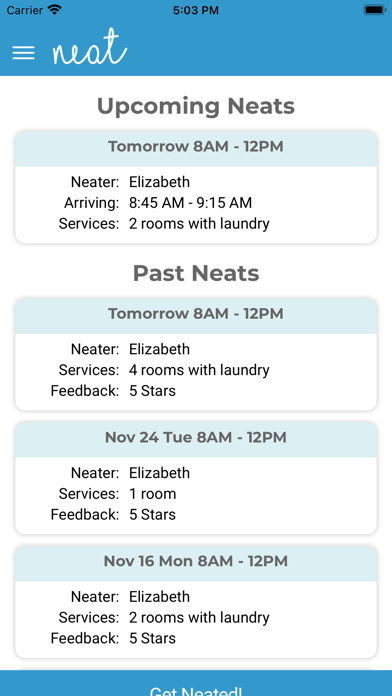 Neat Housekeeping screenshot 3