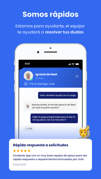 Neat: Pago de cuentas screenshot 2