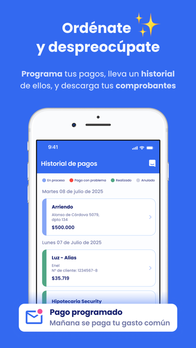 Neat: Pago de cuentas screenshot 3