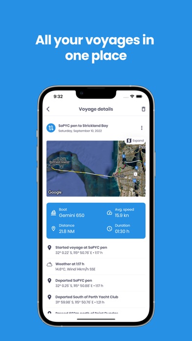 Nebo - Boat Logging Made Easy. screenshot 3