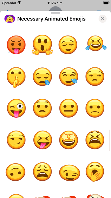 Necessary Animated Emojis screenshot 3