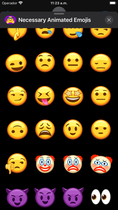 Necessary Animated Emojis screenshot 1