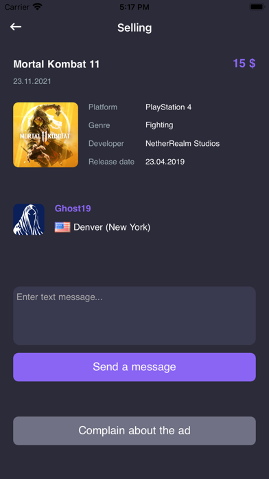 Need a game screenshot 2