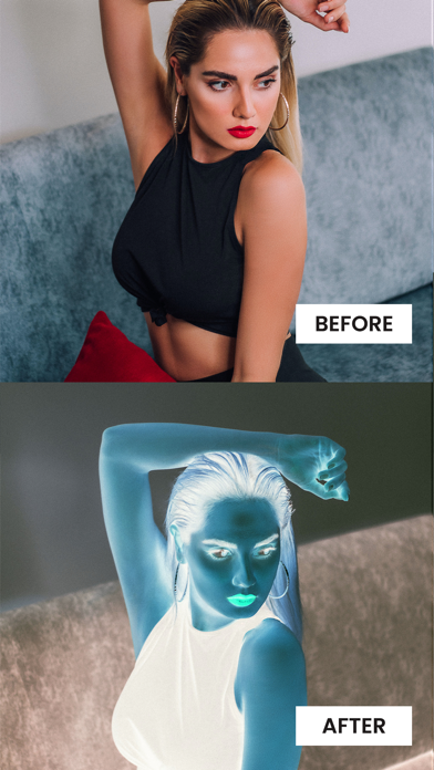 Negative Photo Video Effect screenshot 3