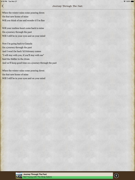 Neil Young Archives screenshot 4