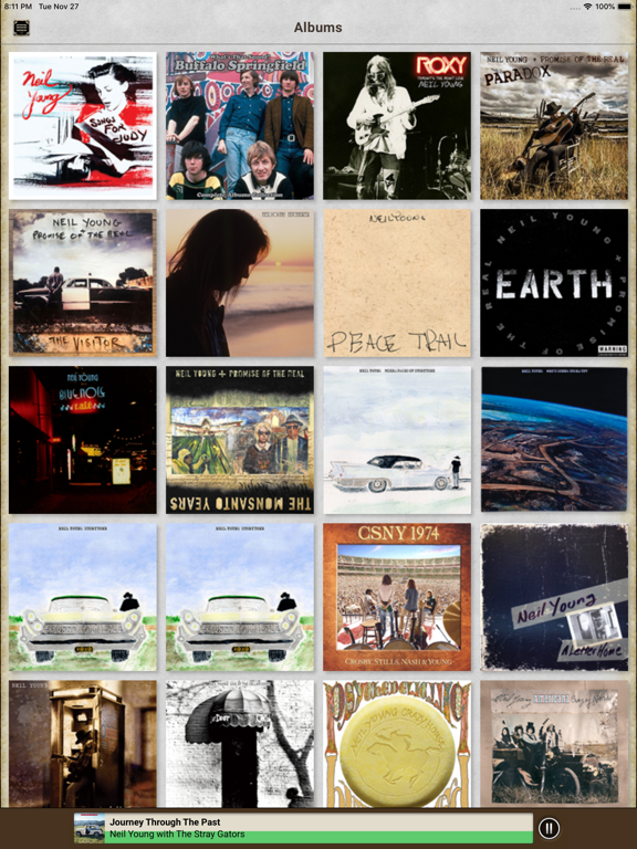 Neil Young Archives screenshot 8