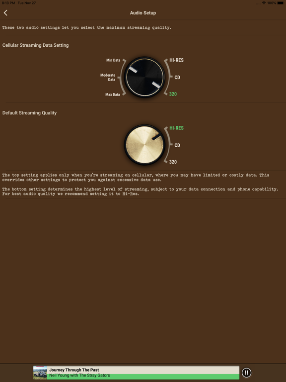 Neil Young Archives screenshot 3