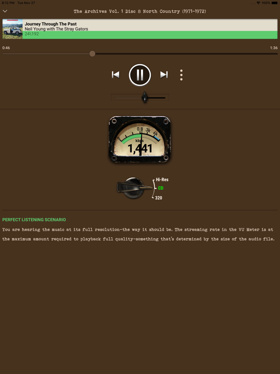 Neil Young Archives screenshot 5