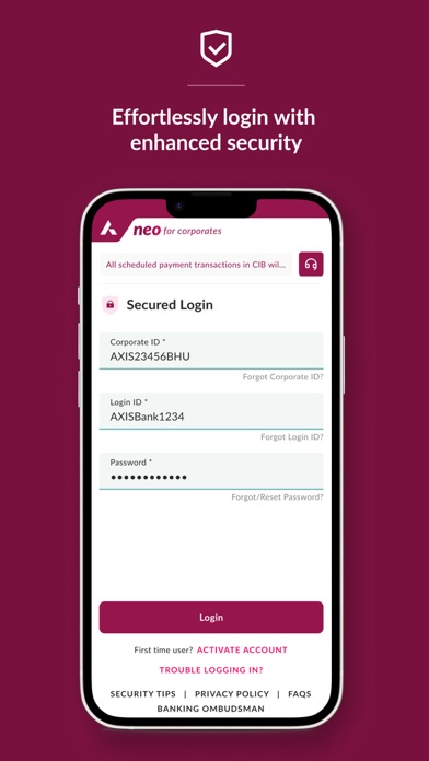 neo for corporates screenshot 1