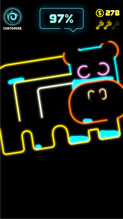 Neon Splash screenshot 3