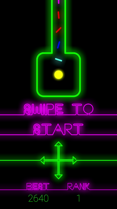 Neon Swipe screenshot 1