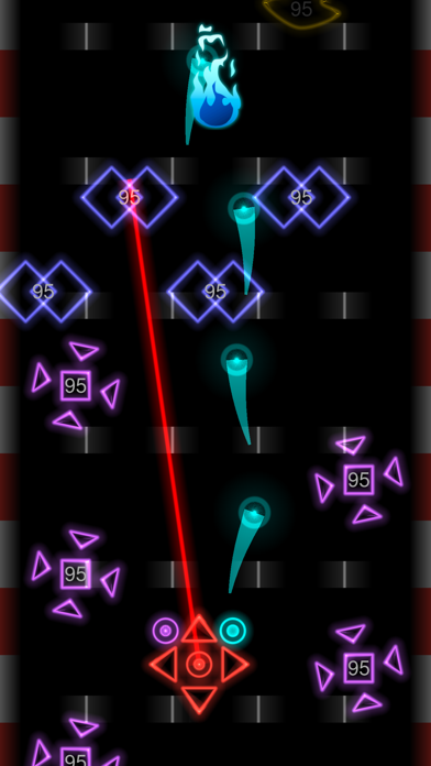 Neon War - Defense The Galaxy screenshot 2