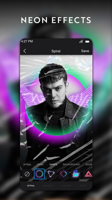NeonArt: Neon Background Maker screenshot 7