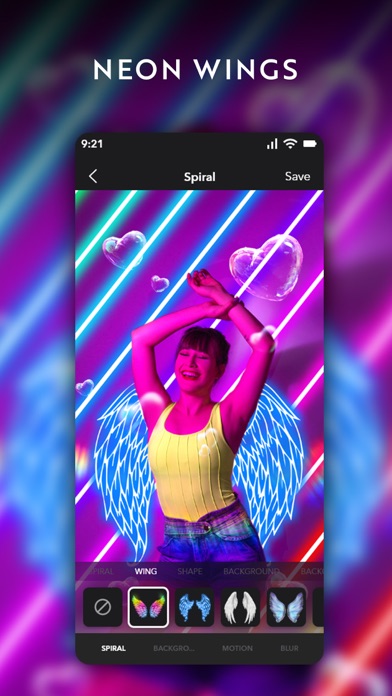 NeonArt: Neon Background Maker screenshot 6