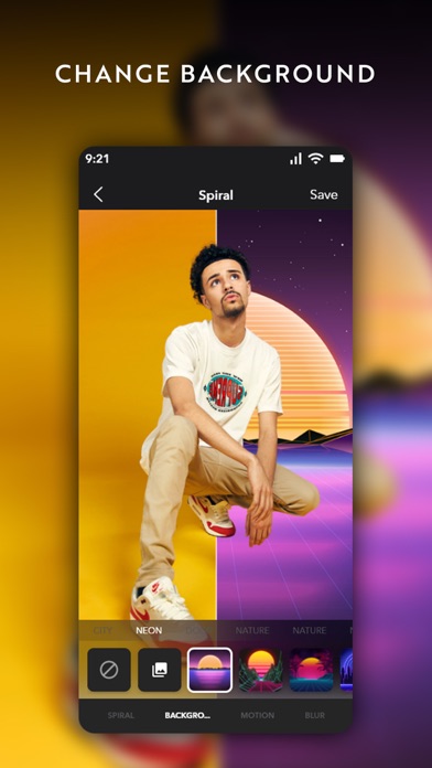 NeonArt: Neon Background Maker screenshot 3