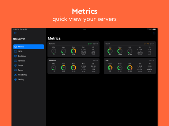 NeoServer: SSH Client|Terminal screenshot 10