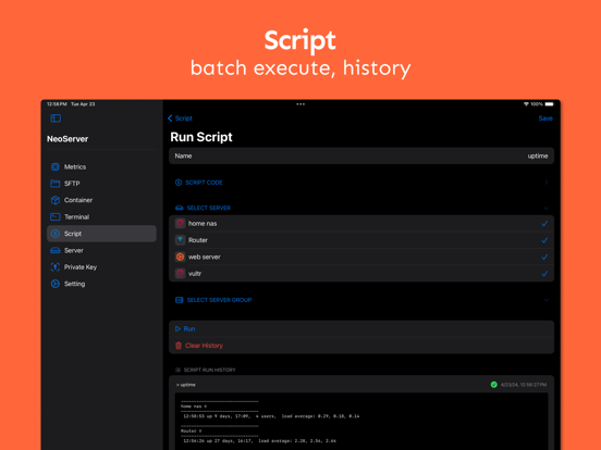 NeoServer: SSH Client|Terminal screenshot 4