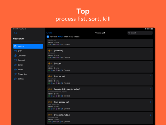 NeoServer: SSH Client|Terminal screenshot 7