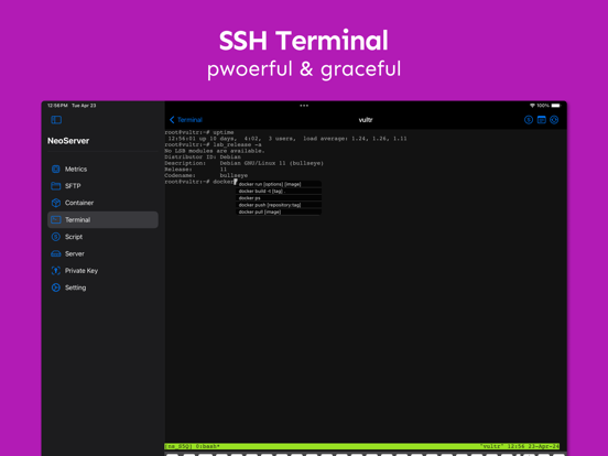 NeoServer: SSH Client|Terminal screenshot 8