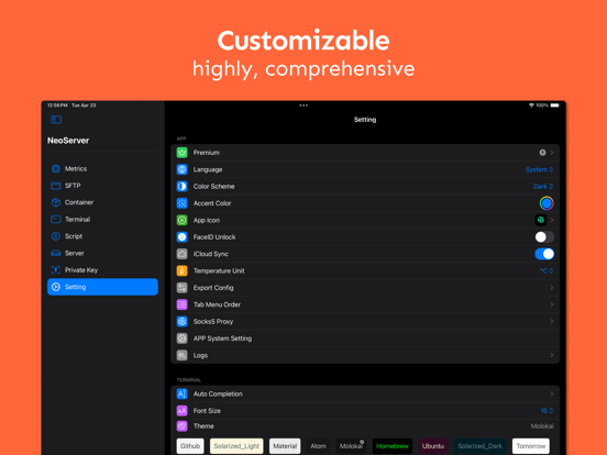 NeoServer: SSH Client|Terminal screenshot 1