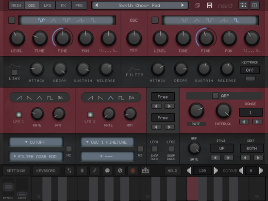NERD Synth A2x + AUv3 screenshot 4