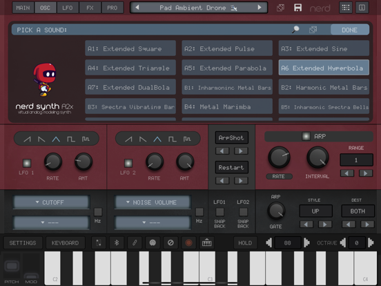NERD Synth A2x + AUv3 screenshot 7