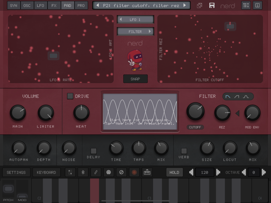 NERD Synth A2x + AUv3 screenshot 9
