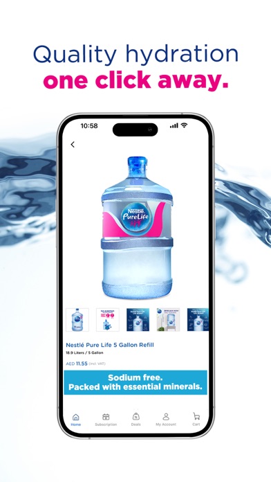 Nestlé Waters screenshot 2