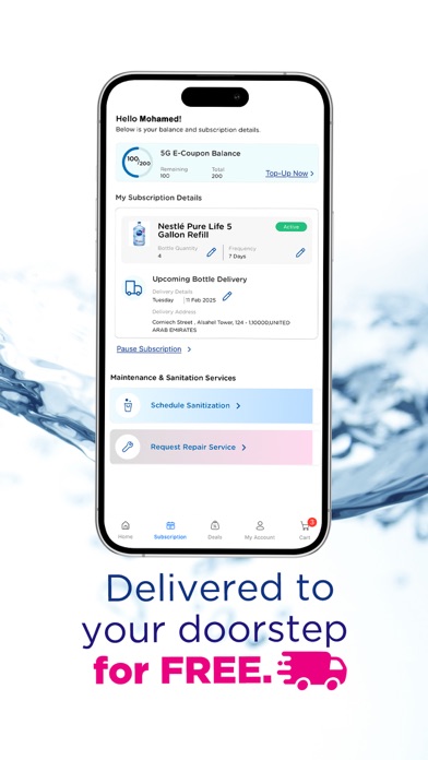 Nestlé Waters screenshot 1