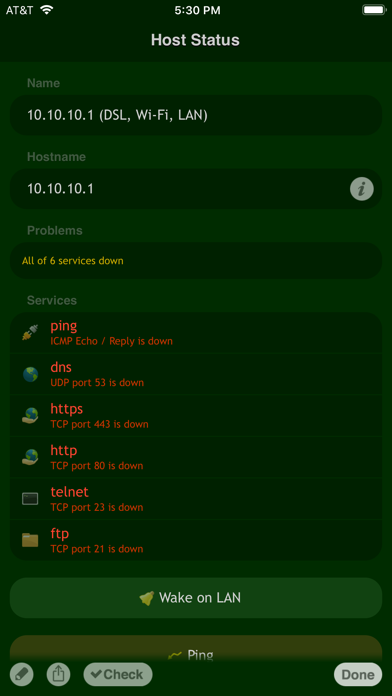 Net Status - Server Monitor screenshot 4