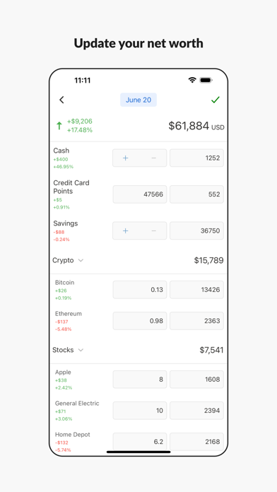Net Worth screenshot 3