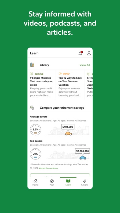 NetBenefits screenshot 1